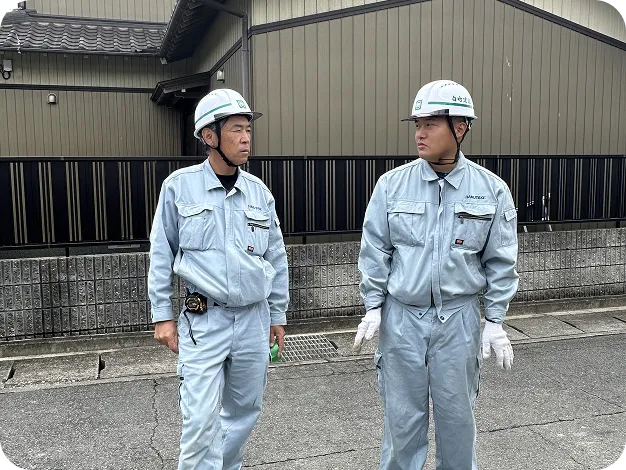 基礎工事の様子