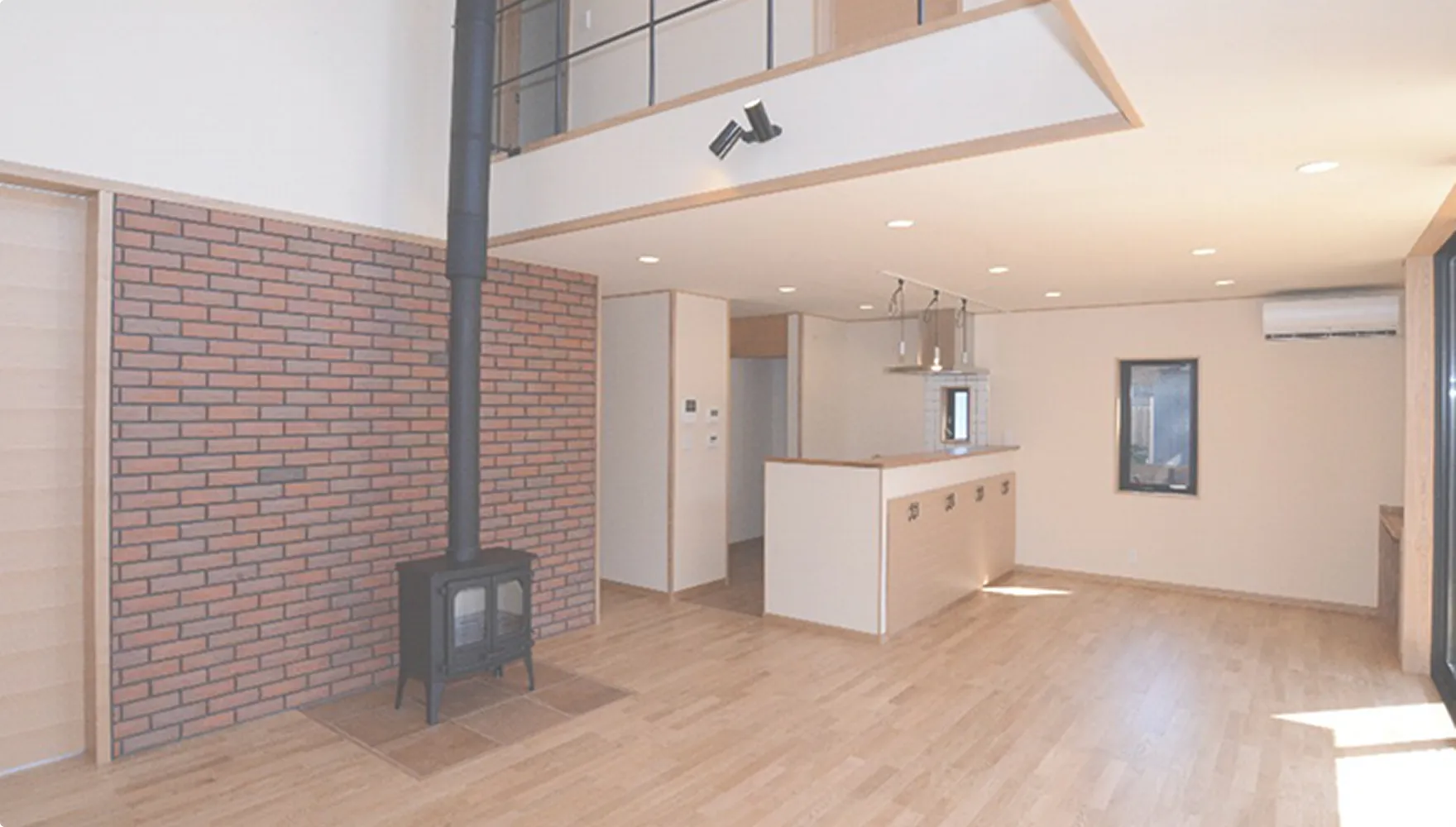 個人のお客様向け建築事例の内観